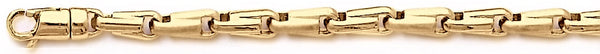 18k yellow gold chain, 14k yellow gold chain 4.8mm Rainier Chain Necklace