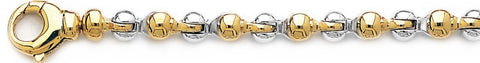 6.5mm Globo II Link Bracelet custom made gold chain