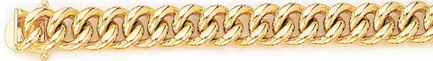 10.2mm Miami Cuban Curb Link Bracelet custom made gold chain
