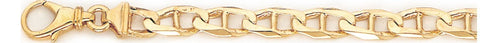 6.2mm Anchor Link Bracelet custom made gold chain