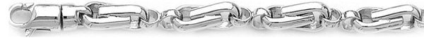 7.6mm Momeni Link Bracelet