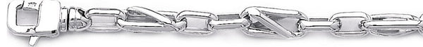 6.7mm Criss Angle Link Bracelet