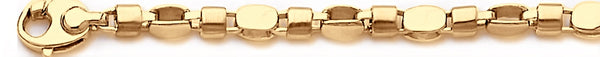 18k yellow gold chain, 14k yellow gold chain 5mm Dotti II Chain Necklace