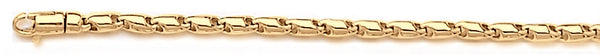 18k yellow gold chain, 14k yellow gold chain 3mm Safari Chain Necklace
