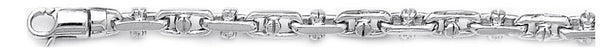 4.9mm Bullet III Link Bracelet custom made gold chain