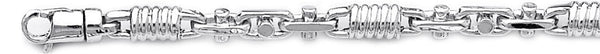 5.6mm Corkscrew Bullet Link Bracelet