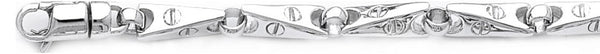 6.1mm Angled Mirror II Link Bracelet