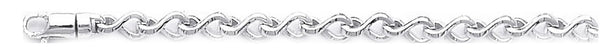 4.4mm Wishbone Chain Necklace