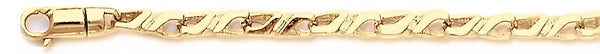 18k yellow gold chain, 14k yellow gold chain 4.6mm Evolution Chain Necklace
