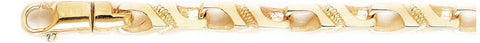 7.2mm Evolution Chain Necklace custom made gold chain