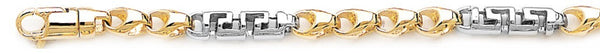 5mm Open Greek Link Bracelet