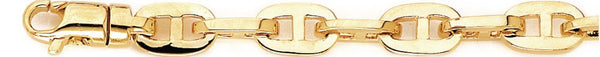8.5mm Laguna Link Bracelet custom made gold chain
