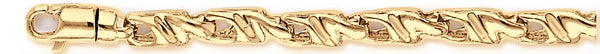 18k yellow gold chain, 14k yellow gold chain 6.1mm Circa Link Bracelet