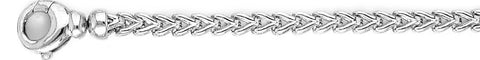 5mm Foxtail Link Bracelet custom made gold chain