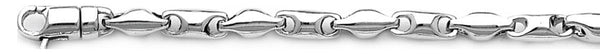 4.3mm Studio Link Bracelet custom made gold chain