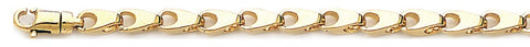 4.2mm Accent Link Bracelet custom made gold chain