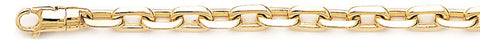 6mm Ombre Link Bracelet custom made gold chain