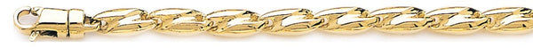 5mm Elipse Link Bracelet