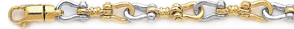 7.6mm Yoke Chain Necklace