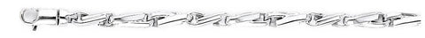 3.8mm Twisted Avion Link Bracelet custom made gold chain