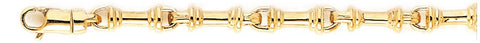 5.8mm Contours Link Bracelet custom made gold chain