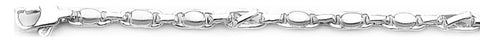 3.8mm Boulevard Link Bracelet custom made gold chain