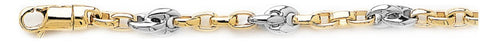 5.5mm Carlisle Chain Necklace custom made gold chain
