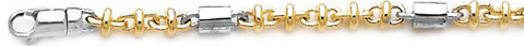 4.7mm Gizmo Link Bracelet custom made gold chain