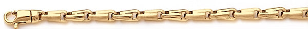 18k yellow gold chain, 14k yellow gold chain 3.9mm Rainier Link Bracelet