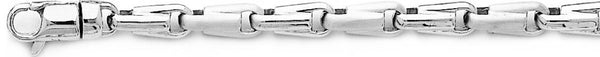 18k white gold chain, 14k white gold chain 5.6mm Rainier Chain Necklace