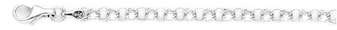 4.4mm Light Charm Link Bracelet custom made gold chain