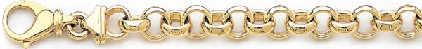 8mm Domed Rolo Link Bracelet