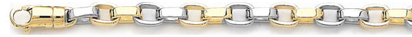 5.7mm Cylinder Rolo Link Bracelet