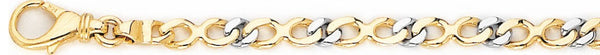4.8mm Gallia Link Bracelet custom made gold chain