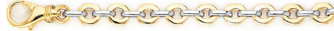 6.2mm Bella Link Bracelet custom made gold chain
