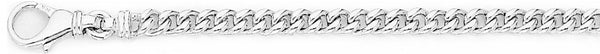 18k white gold chain, 14k white gold chain 4.4mm Miami Cuban Curb Link Bracelet