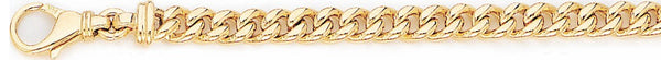 18k yellow gold chain, 14k yellow gold chain 5.5mm Miami Cuban Curb Link Bracelet