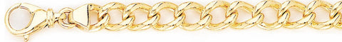9mm Open Miami Cuban Curb Chain Necklace custom made gold chain