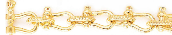 15mm Yoke Link Bracelet