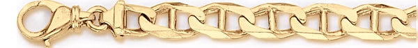 18k yellow gold chain, 14k yellow gold chain 8.5mm Anchor Chain Necklace