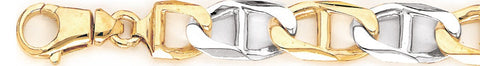 12.5mm Anchor Link Bracelet custom made gold chain