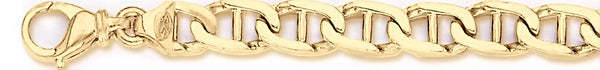 18k yellow gold chain, 14k yellow gold chain 2.6mm Anchor Link Bracelet