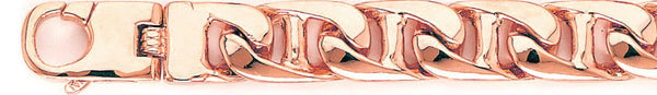 14k rose gold, 18k pink gold chain 12.4mm Anchor Link Bracelet