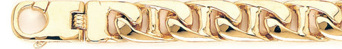 12.4mm Anchor Link Bracelet custom made gold chain