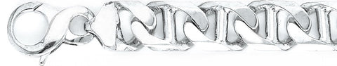 14.9mm Anchor Link Bracelet custom made gold chain