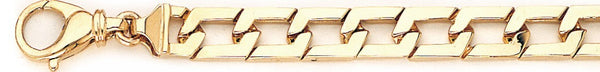 18k yellow gold chain, 14k yellow gold chain 8.2mm Moda Link Bracelet