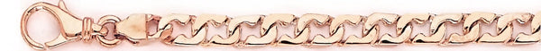 14k rose gold, 18k pink gold chain 5.6mm Volare Chain Necklace