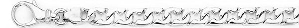 18k white gold chain, 14k white gold chain 5.6mm Volare Chain Necklace