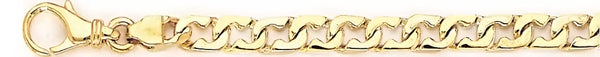 18k yellow gold chain, 14k yellow gold chain 5.6mm Volare Link Bracelet