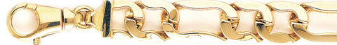 12.9mm Legion Link Bracelet custom made gold chain